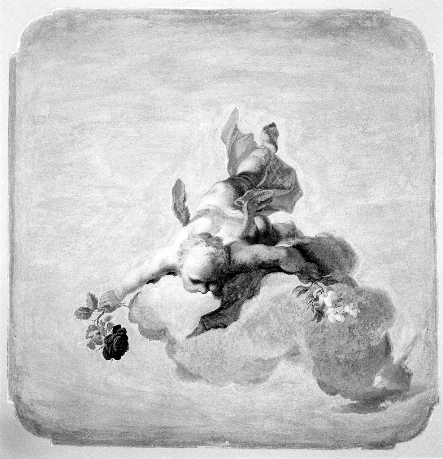 Putto con fiori - Palazzo Allegri, Verona